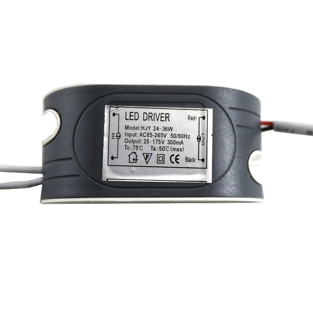 Светодиодный трансформатор освещения драйвера AC 110 V 220 V к DC 6 V-160 V источник питания AC DC 12 V 24 V Драйвер для стетодиодных приборов ламп KQ