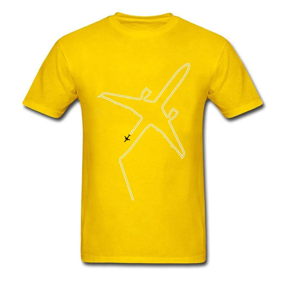 Oversized Men's Top T-shirts O-Neck Short Sleeve Cotton Fabric Contrails slight delay. 21343 Tops T Shirt Gift Tops Tees Contrails slight delay. 21343 yellow