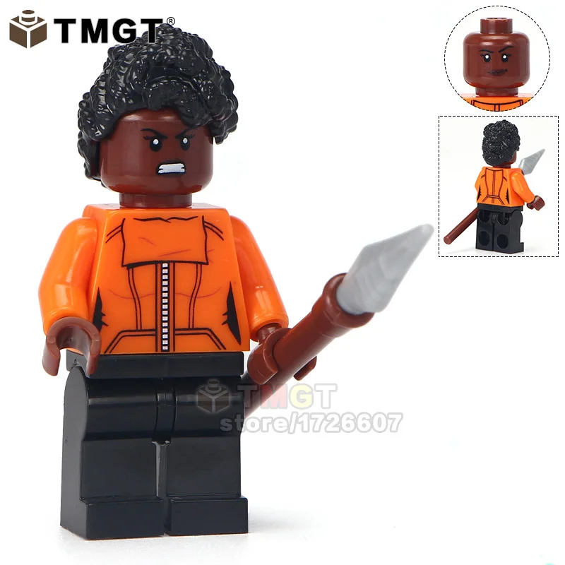 

TMGT Single Sale Shuri Black Panther Building Block Super Heroes Mini Doll Christmas Toys For Children