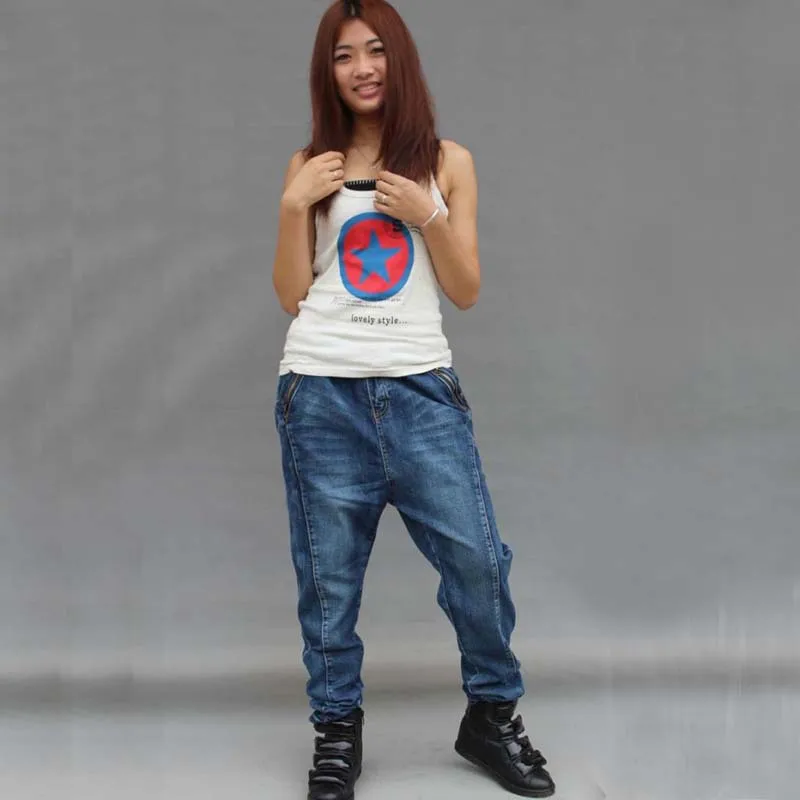 AS49 High Waist Four Buttons Full Length Stretch Women