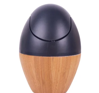 

New Mini Durable Creative Table Waste Bins Practical Bamboo Trash Can Home Office Living Room Bedroom Bathroom Garbage Bin C674