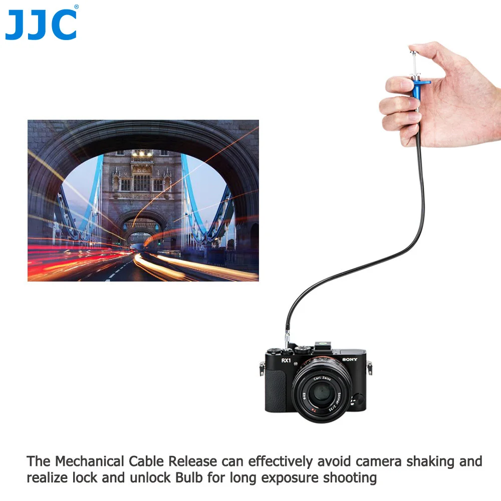 JJC камера 15," разъем спуска затвора кабель для Fujifilm/Leica/Canon/Nikon/sony фотография механический пульт дистанционного управления Шнур управления