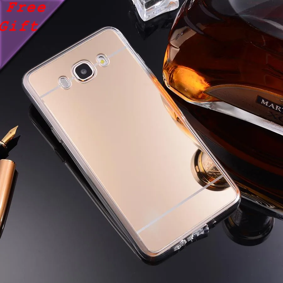 For font b Samsung b font J710F J7 Case 2016 Luxury Soft TPU PC Mirror Cases
