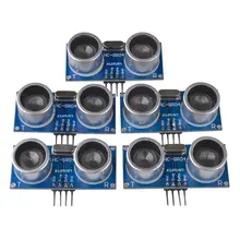 Miroad 5pcs Hc-sr04 Ultrasonic Distance Measuring Sensor Module kit for Arduino UNO Mega R3 Mega2560 Duemilanove Nano K18