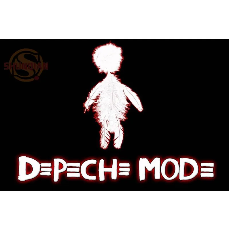 

Best Nice Custom Depeche Mode Poster Good Quality Wall Poster Home decoration Silk Poster For Bedroom cd%11
