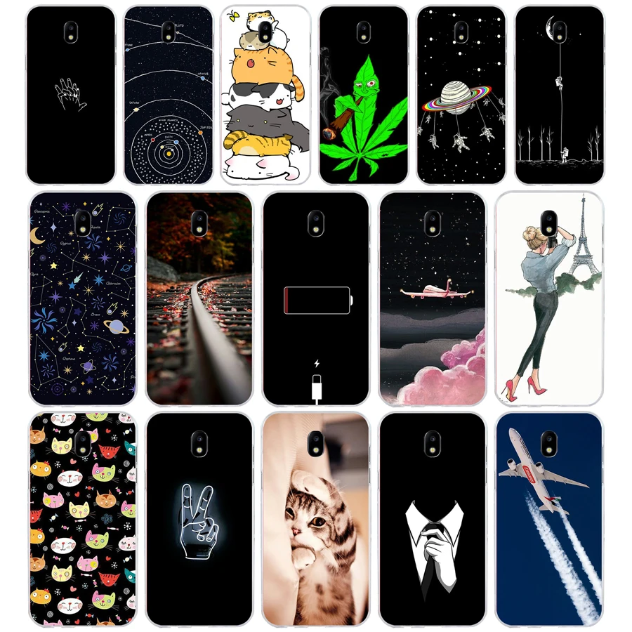

H For Samsung Galaxy J3 2017 Case 5.0" Silicone Soft Cases for Samsung Galaxy J3 2017 Cover for Samsung J3 2017 j330F Fundas