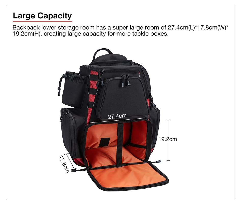 Equipamento de Pesca Saco de Bandejas de Armazenamento Saco de Pesca Capa de Chuva Caixas de Enfrentar Armazenamento ao ar Piscifun Mochila Enfrentar ao ar Livre à Prova d' Água Protetor sem 9 High Quality Esporte e Lazer