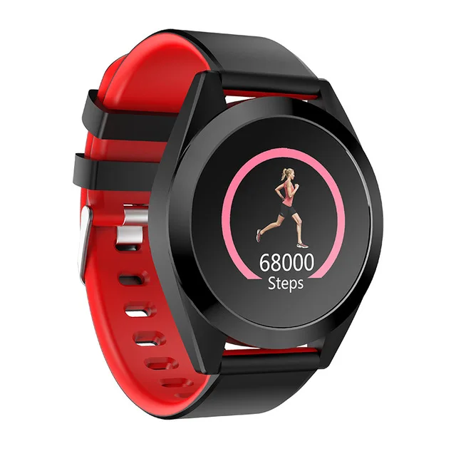 G50S спортивные Смарт-часы регулировка яркости пульса монитор артериального давления HD ips экран часы долгого ожидания носимые устройства - Цвет: Red A