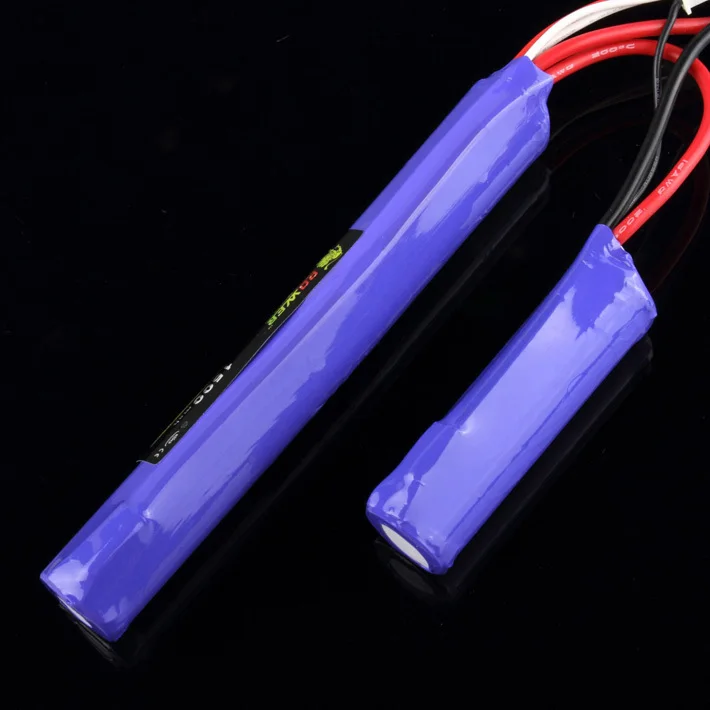 

GE Power RC Lipo battery 11.1V 1500MAH 20C 2 cell AKKU Mini Airsoft Gun Battery RC model 40C