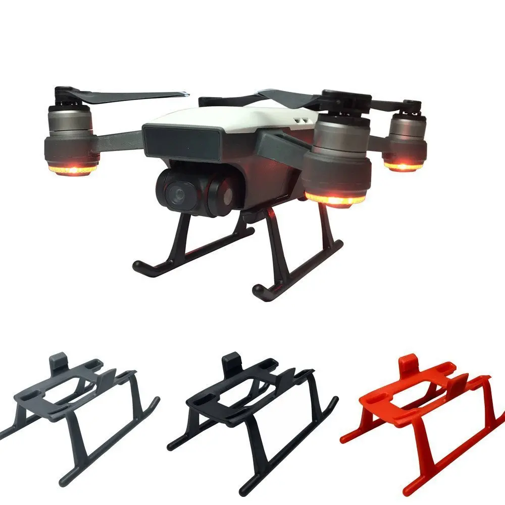 DJI Spark шасси наборы 3 см Высота расширитель ноги для Spark Drone протектор светильник вес быстросъемные ноги защитные части