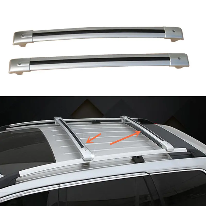 A Set Aluminum Cross Bar Roof Cargo Luggage Rack For Nissan Murano 2008