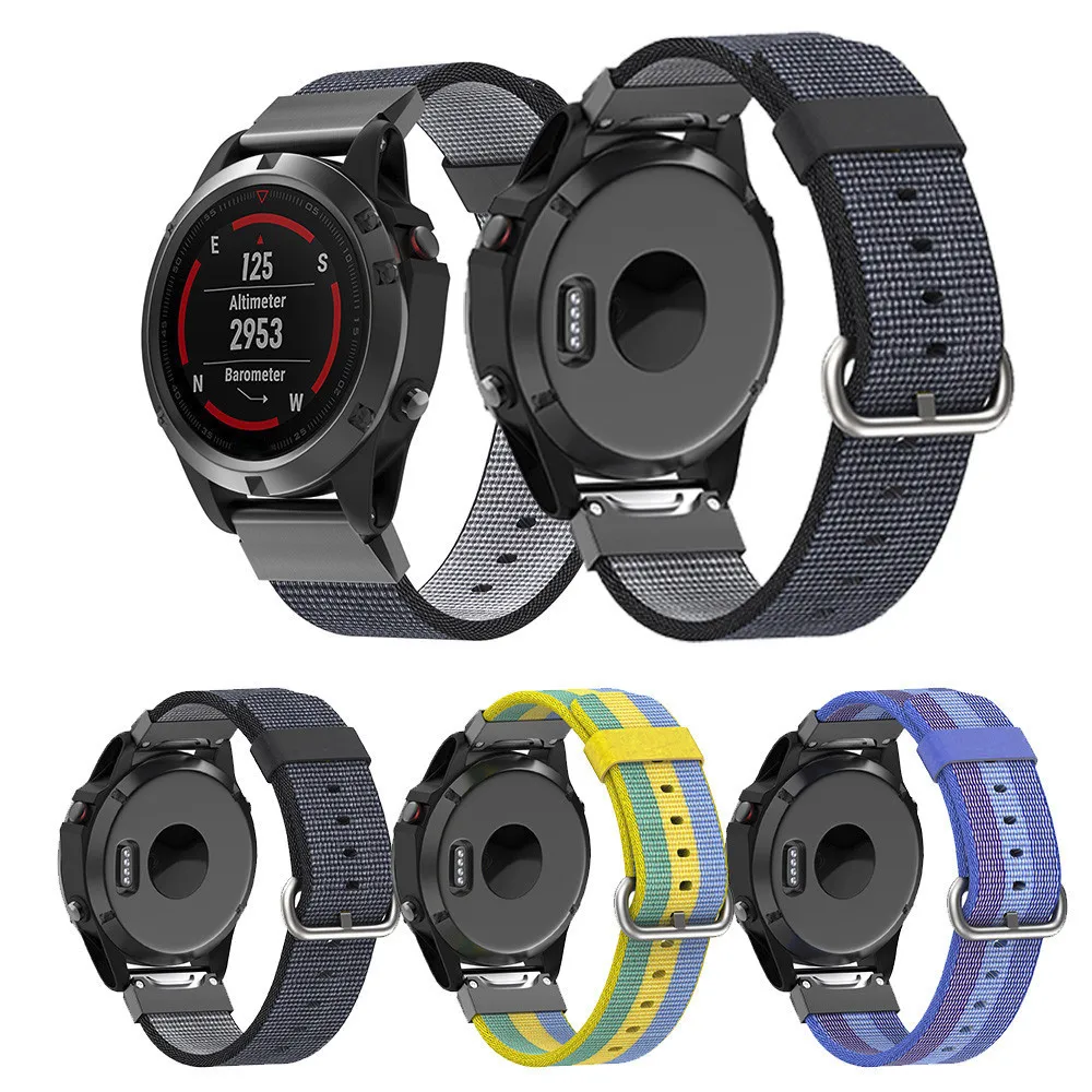 Nylon Strap Replacement Quick Release Easy Fit Band for Garmin Approach