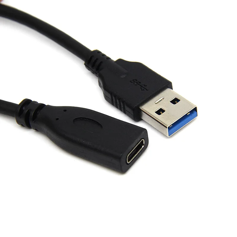 Кабель адаптер с USB A на переходник NUOLIANXIN типа 3 0 папа мама для передачи данных и