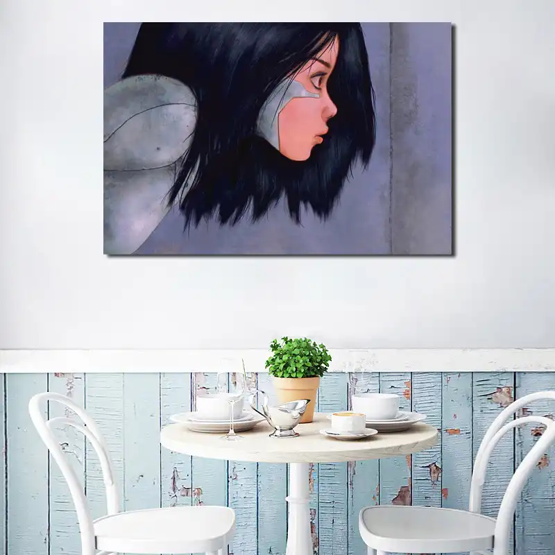 Alita Battle Angel 4k Peliculas Fondos De Pantalla Hd Lienzo