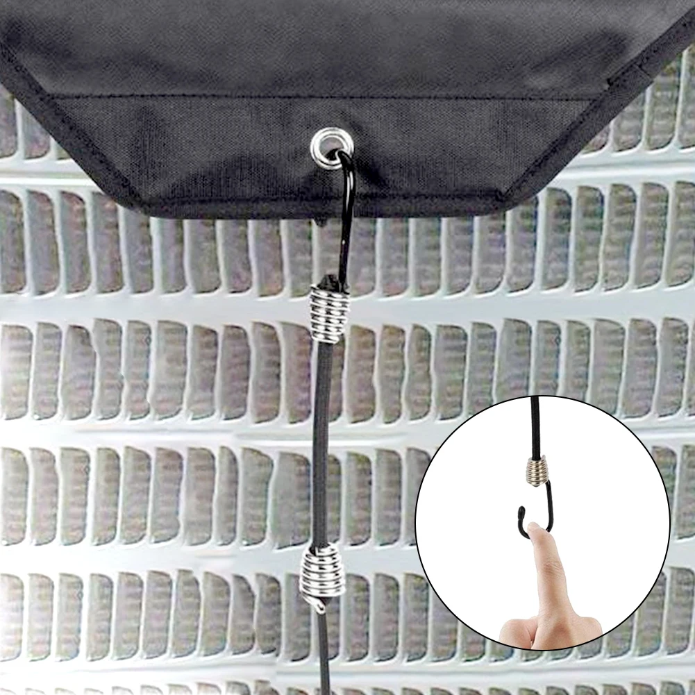 Защитная Крышка Кондиционера для кондиционера, пылезащитная крышка вентилятора охлаждения для внешнего блока