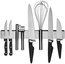 Magnetic Self adhesive Stainless steel font b Kitchen b font font b knives b font rack