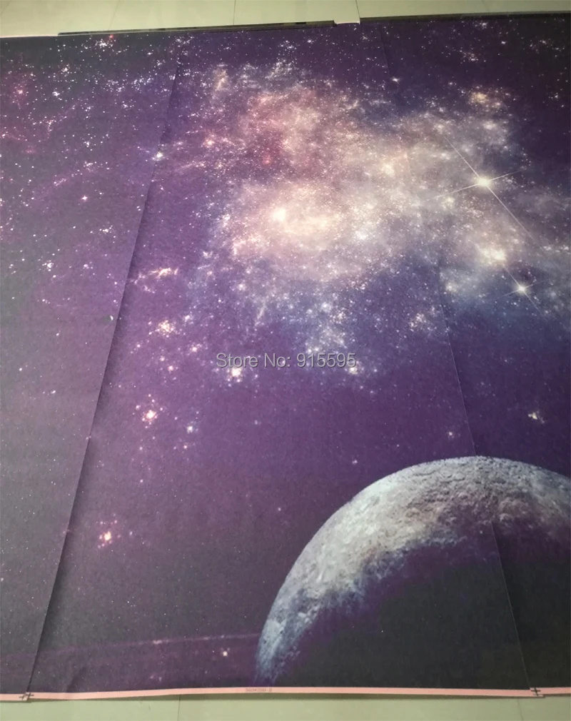 Custom Murals 3D Star Nebula Night Sky Wall Painting Ceiling Smallpox Wallpaper Bedroom TV Background Galaxy Theme Wallpaper