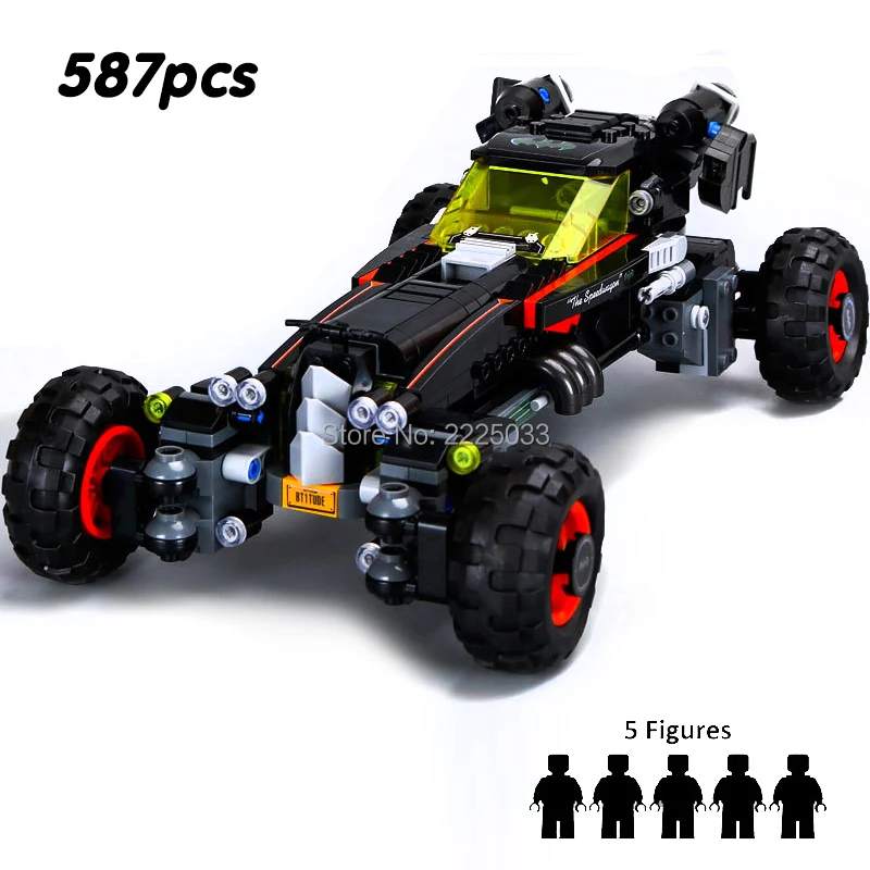 

compatible legoeinglys DC Super Heroes Batman Series The Batmobile 587pcs Building Blocks Toys for children gifts