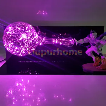 

Dragon Ball Z Freeza Kamehameha Led Lighting Toy Dragon Ball Super Freeza Strength bombs Table Lamp Luminaria LED Night Lights