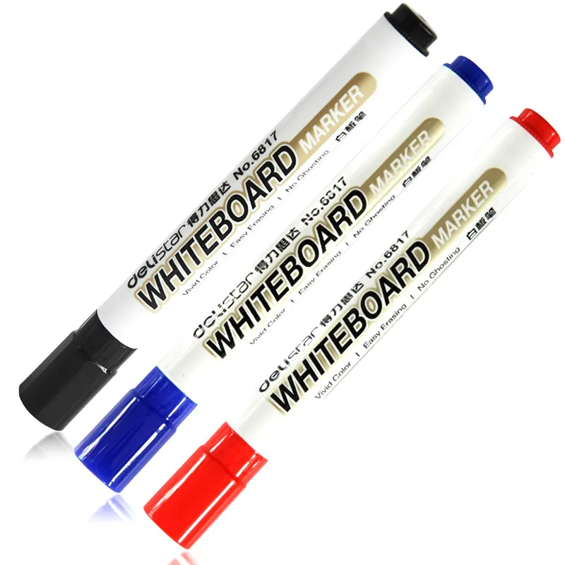 DELI письменные принадлежности ручка стирающаяся ручка для белой доски материал Эсколар белая доска для письма для офиса встреча ручка письменные принадлежности Поставки
