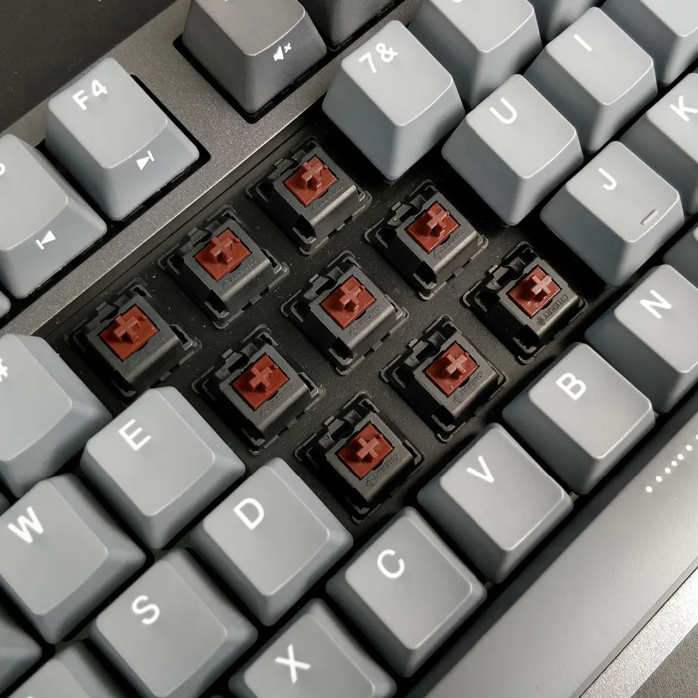 Механическая клавиатура DURGOD [Cherry MX коричневый] NKRO 87 ключ анти-ореолы игровая клавиатура для геймера/машиниста/офиса-qwerty-макет