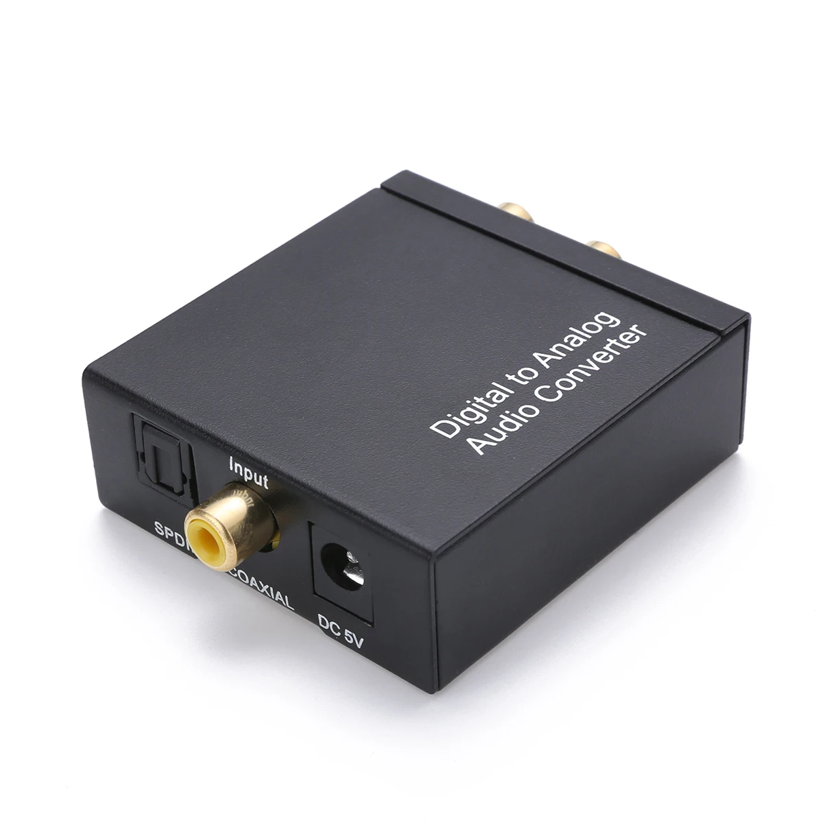 New Arrival Optical Coaxial Toslink Digital to Analog Audio Converter Adapter RCA With 3.5mm Jack Kits Mayitr