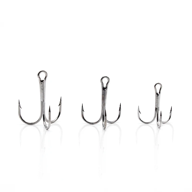 Thritop 20pc/Box Fishing Treble Hooks Super Sharp Origin Hook #2 #4 #6 #8 High Carbon Steel Fishing Treble Hooks Fishing Tackle 