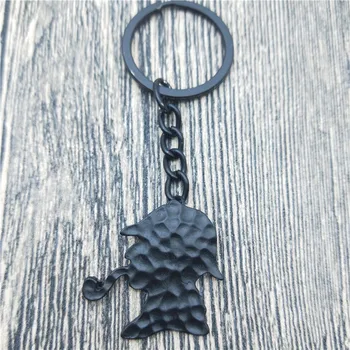 

New Sherlock Holmes Silhouette Key Chains Fashion Figure Jewellery Trendy Sherlock Holmes Car Keychain Bag Keyring For Women Men