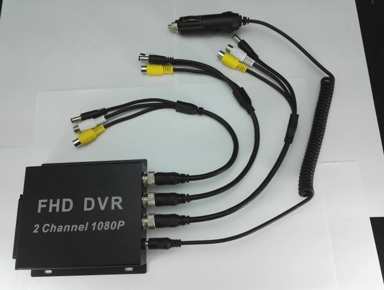 Хорошее качество FHD DVR рекордер HD 1080P поддержка SD карты 128 ГБ в режиме реального времени 2Ch плата CCTV DVR видео сжатие обнаружения движения