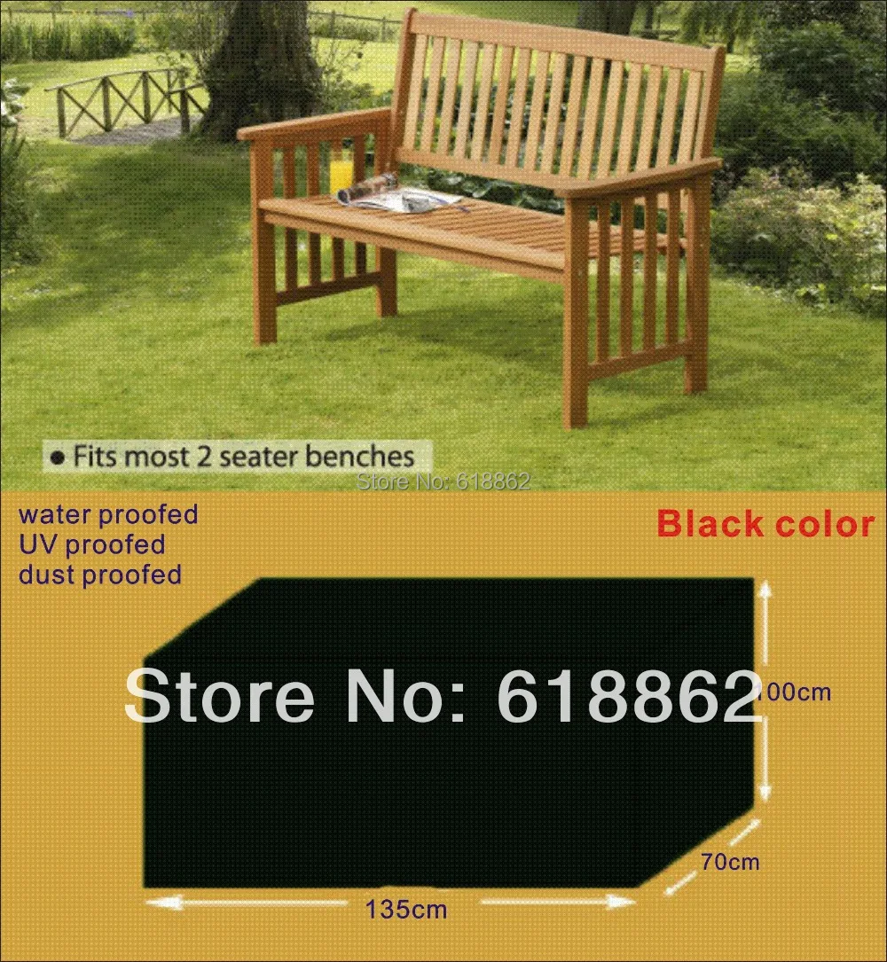 Belltown Garden Bench Cover Grey Zoom Garden Bench Covers