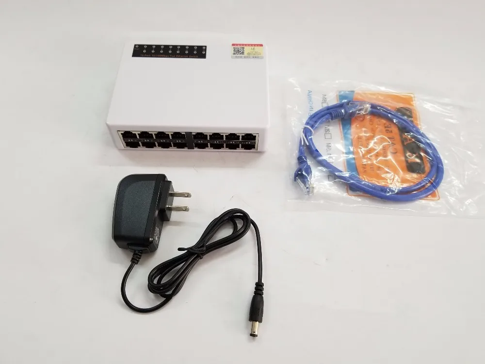 Бесплатная доставка 16 портовый Неуправляемый коммутатор Ethernet для майнинга может