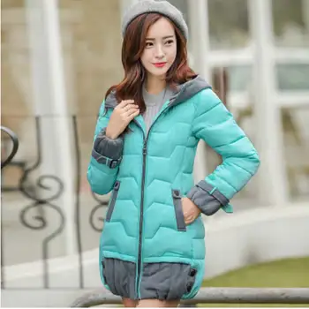 

2017 New Parkas Women Winter Korean Fashion Long Thicken Women Warm Jacket Ladies Plus Size 3XL Parka Coat Female Outwear