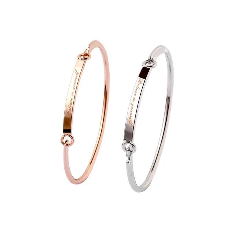 Мужской браслет DCEE медный с лазерной гравировкой|name bangle|bangle braceletpersonalized bangle |