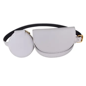 

Ladies'Leisure Creative Zipper, Girl Belt, Round and Semi-Round Bags