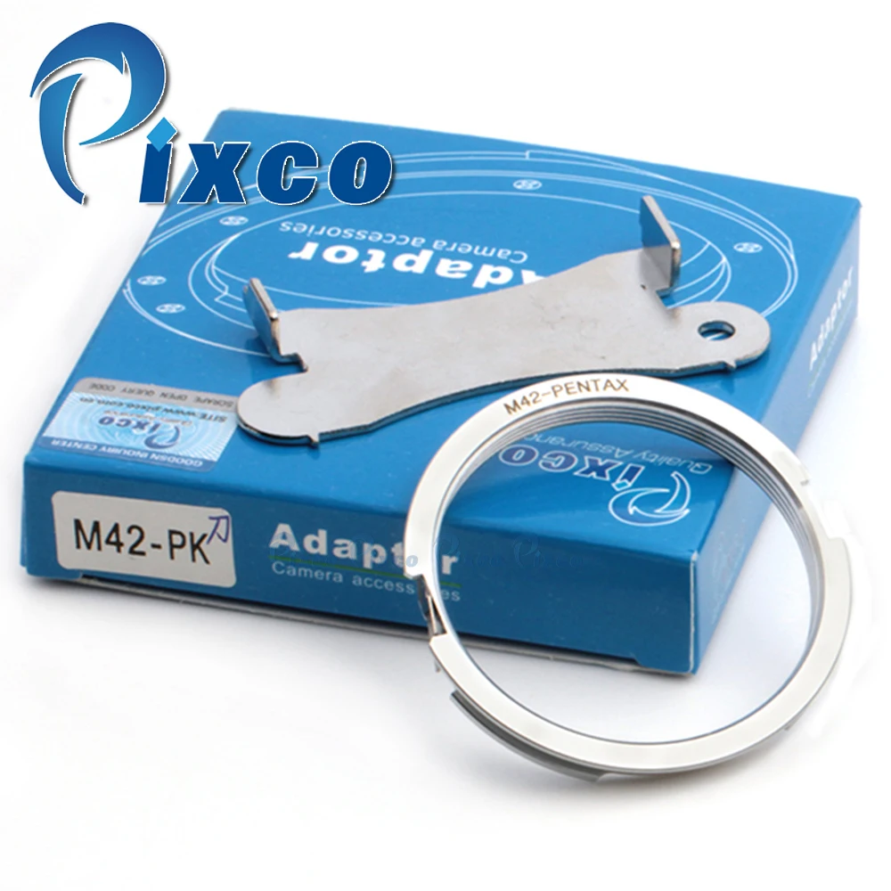 Фотоадаптер для объектива фокуса Infinity M42 с винтовым креплением Камеры Pentax PK Ring