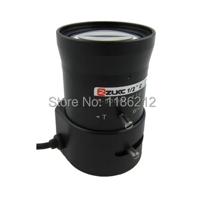

2 megapixel HD Machine Vision lens 8-50mm, 1/2" Varifocal Auto Iris Lens ,lens for CCTV Surveillance cameras
