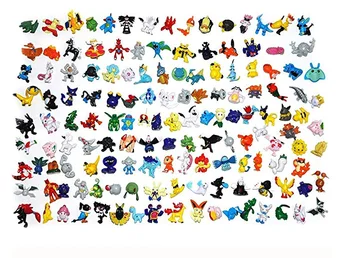 

New 144 Pcs Different Styles Action Figure Kids Toys Children Birthday Gifts Collection Dolls Toy Model Free Shipping