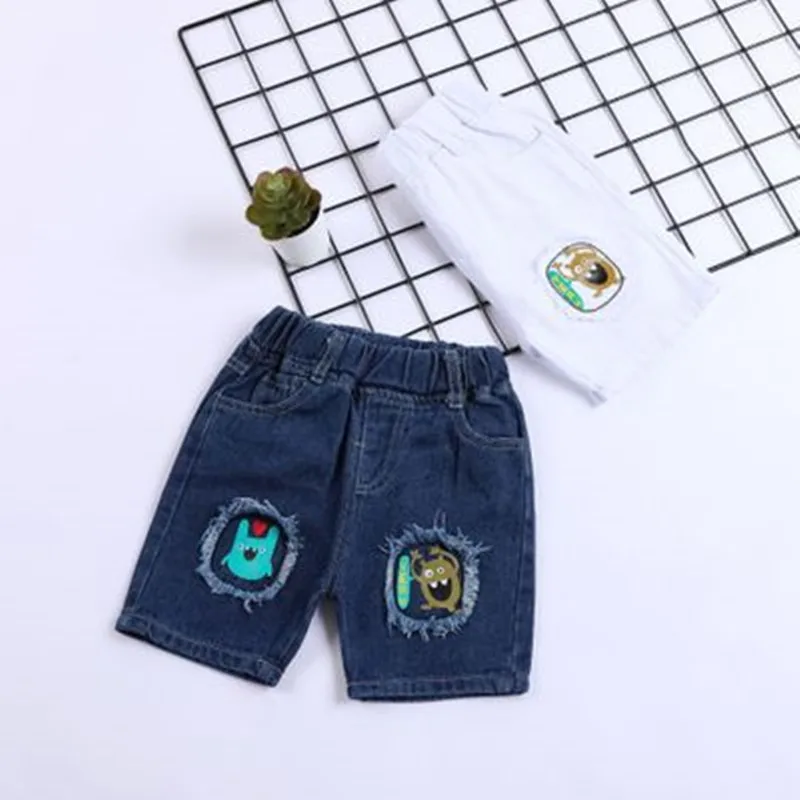

2019 New Summer Children's Wear Boys Shorts Kid Cotton Casual Comfortable Shorts Cartoon Cowboy Shorts Thin section