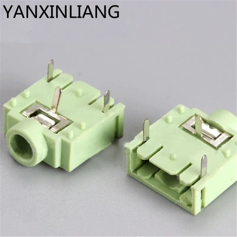 10Pcs 3.5MM Stereo Socket Headphones Jack Pcb Mount Connectors 5Pin 3F07 New sk