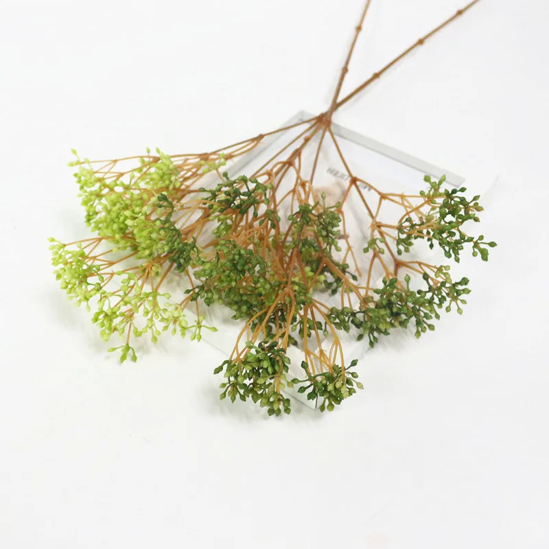 Flone Modern Simple Plastic Flowers Home Decoration Decorative Flower Artificial Plant Soft Rubber Fruit Imitation Flower (8)