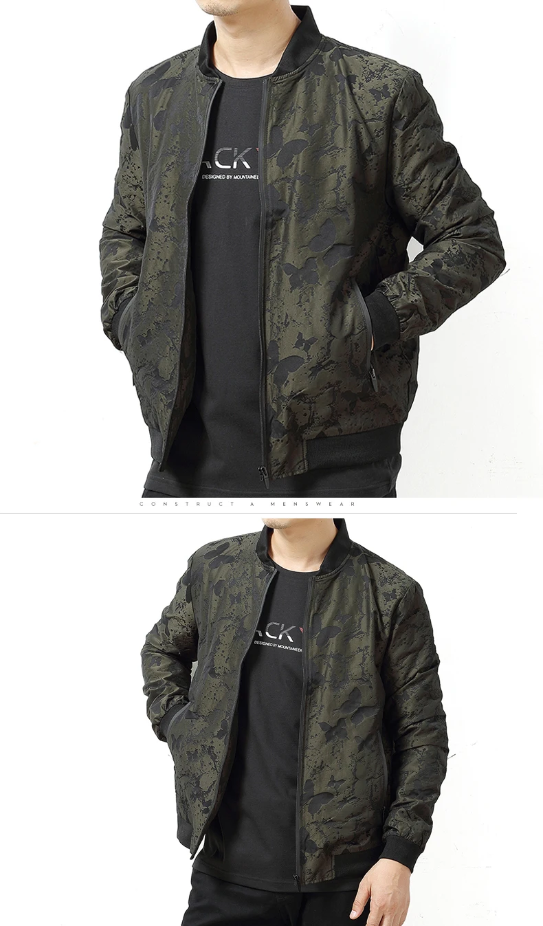 Высокое качество нового размера плюс 8XL 7XL 6XL 5XL дышащие мужские куртки повседневная уютная мужская куртка однотонные весенние и осенние мужские куртки