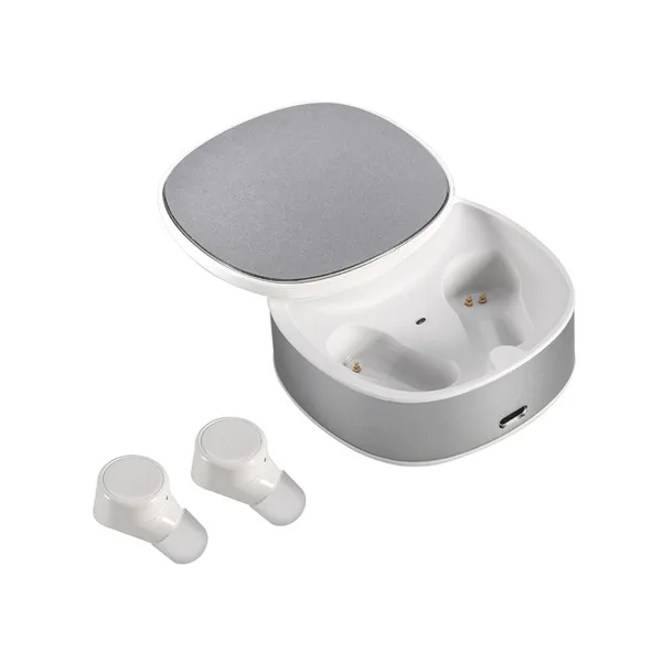 Для женщин Для мужчин близнецов стерео наушники Беспроводной Bluetooth V5.0 вкладыши мини-наушник гарнитура Bluetooth с зарядным футляром для iPhone samsung