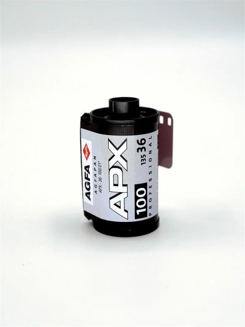 5 X AGFA APX100 35 мм черно-белая пленка 135-36 черно-белая пленка