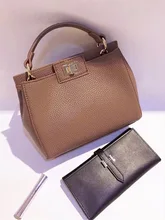 ФОТО new women leather handbags litchi ladies messenger bag cat crossbody bag brand designer tote bag 