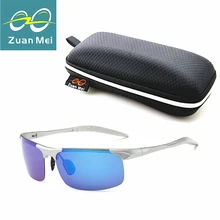 Zuan mei marca gafas de sol polarizadas mujeres gira de verano gafas de sol para los hombres polarizadas lunette de soleil gafas de sol gafas de sol oculos