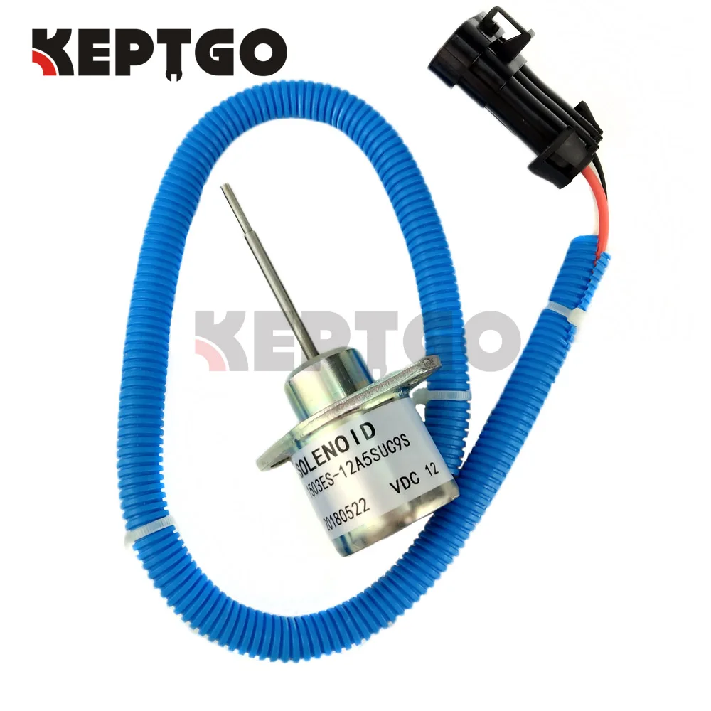 1E15260011 12 v запорный соленоид для Kubota V2203 двигателя 1E152-60011 1503ES-12A5SUC9S