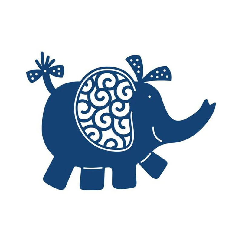

Naifumodo Elephant Metal Cutting Dies New 2019 for Animal Dies Scrapbooking Card Decor Craft Dies Embossing Peper Die Cut