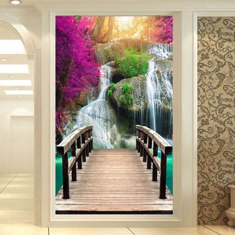 Youran 5D DIY Алмаз вышивка водопад китайский пейзаж алмазов картина вышивки крестом комплект принести удачу украшения дома