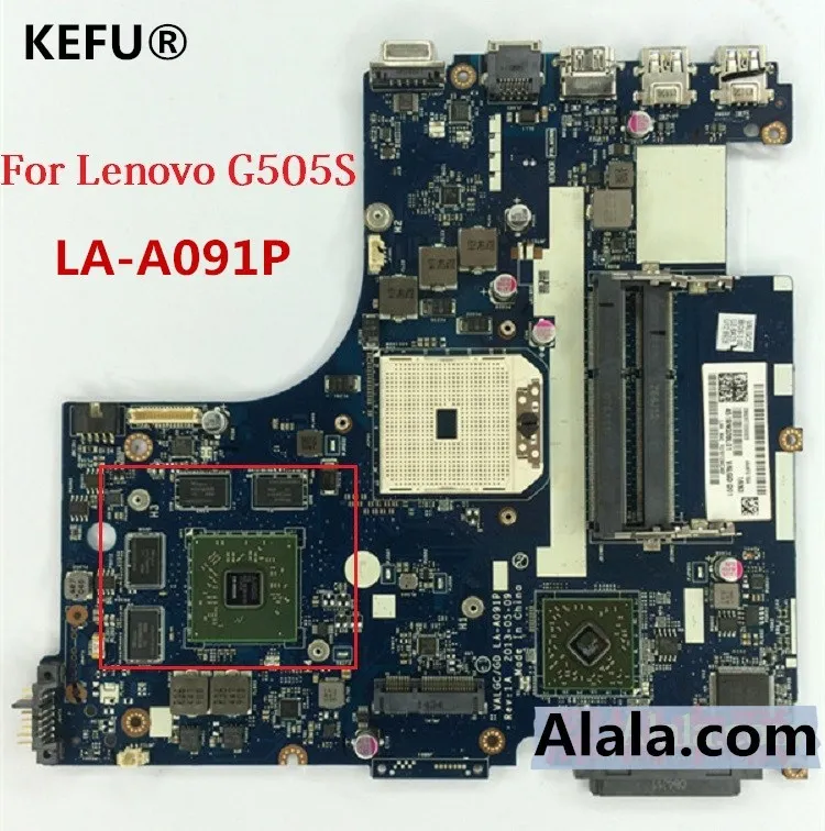 Материнская плата KEFU для ноутбука Lenovo G505S LA A091P 8 чипов VGA 100% тестирование|laptop