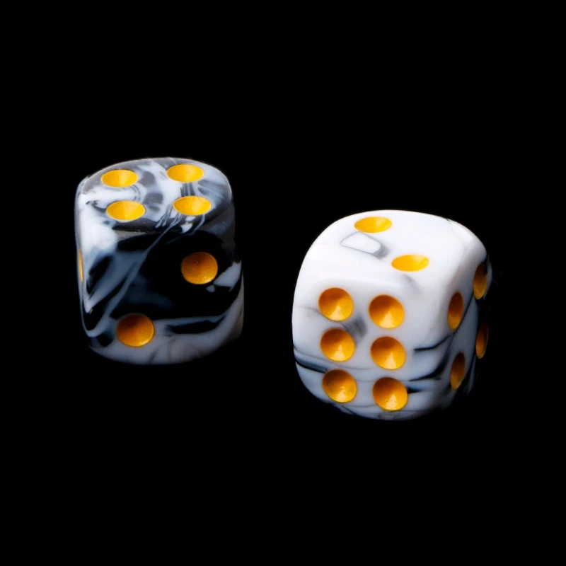 30 шт./компл. многогранные кубики Золотые номера для Дракон Pathfinder D20 D12 2xD10 D8 D6 D4 Цвет при доставке выбираются произвольно